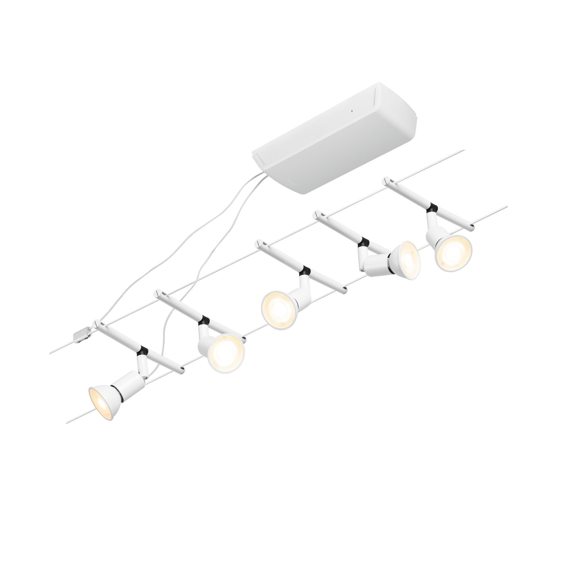 CorDuo Salt Basisset GU5,3 max. 5x10W 230/12V Weiß matt/Chrom - Paulmann - 94458