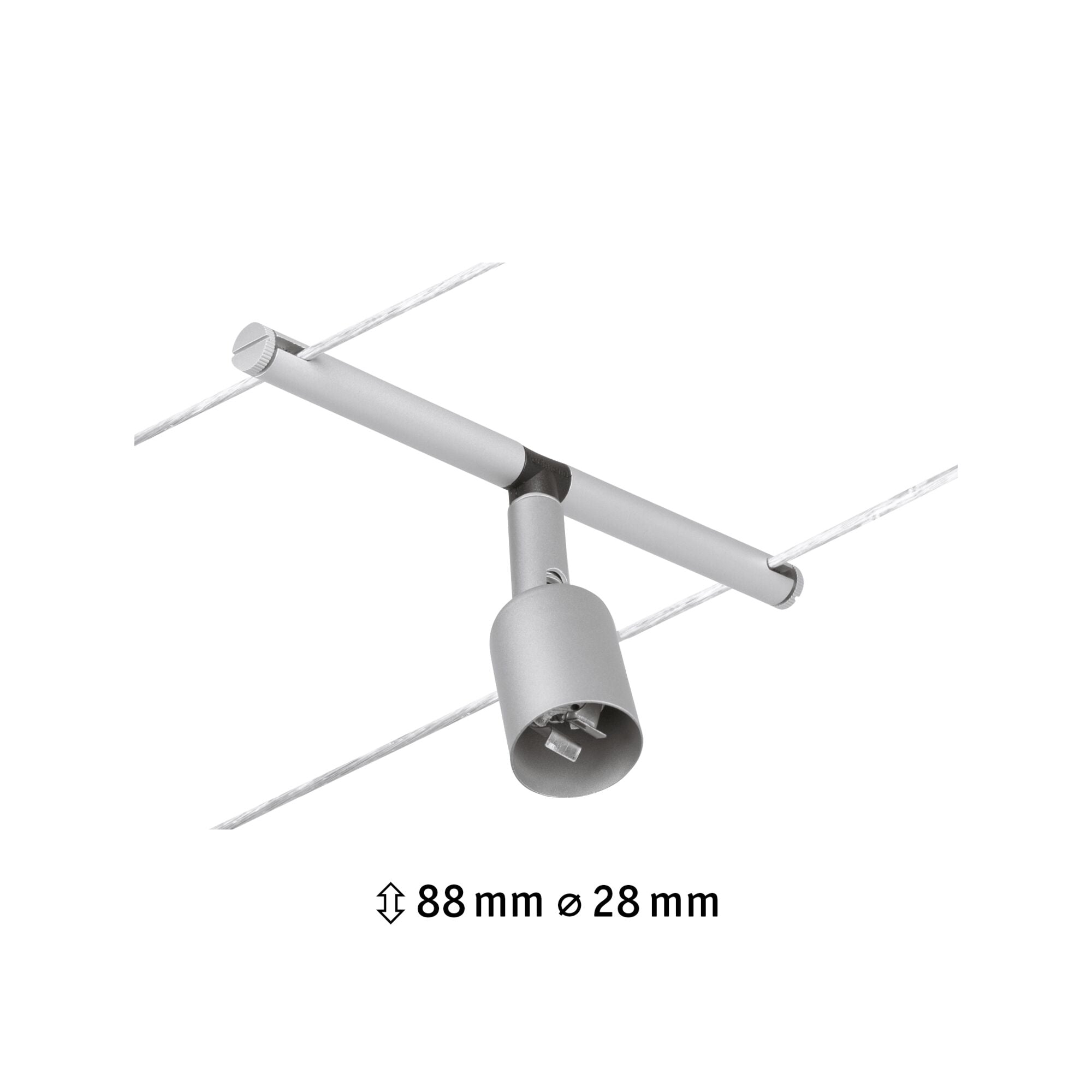 CorDuo Salt Einzelspot GU5,3 max. 10W 12V Chrom matt - Paulmann - 94443