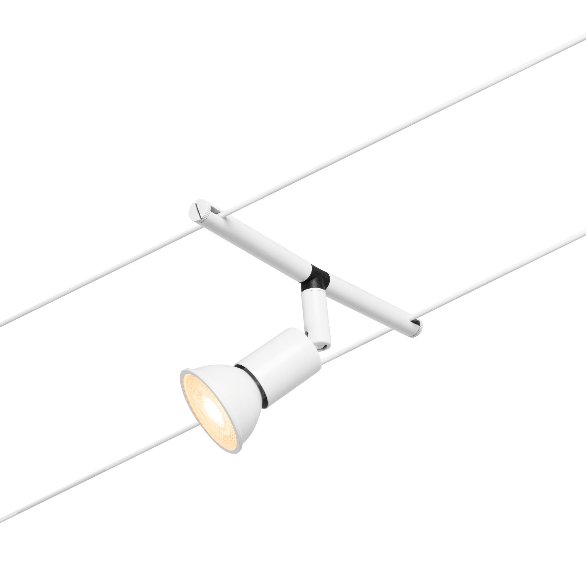 CorDuo Salt Einzelspot GU5,3 max. 10W 12V Weiß matt/Chrom - Paulmann - 94445