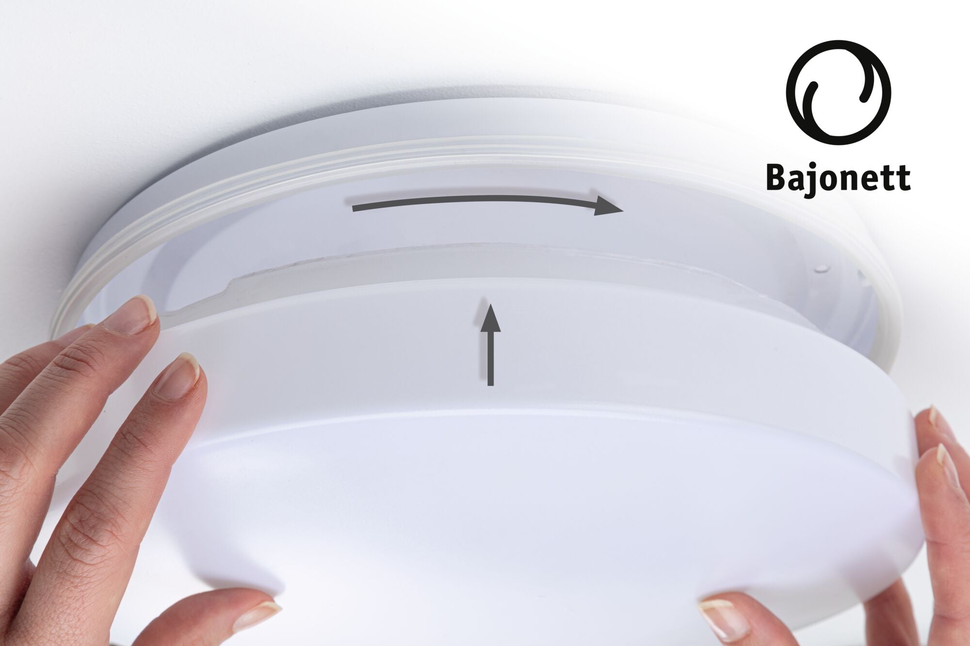 Deckenleuchte Axin IP44 E27 230V max. 18W dimmbar Weiß - Paulmann - 78898