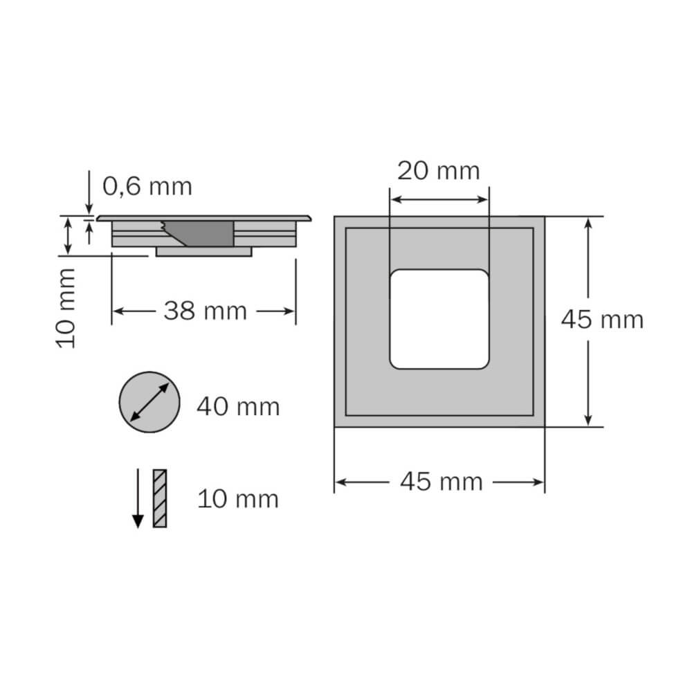 quad-dot 45 2700 Kelvin - dot-spot - leuchtengrosshandel24