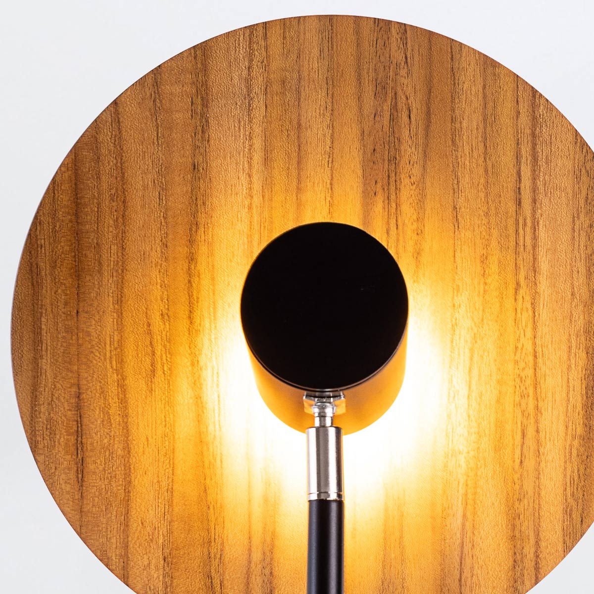 Dot Wandleuchte aus Teakholz - Accord Lighting - QN - DOT - WB1 - TEAK