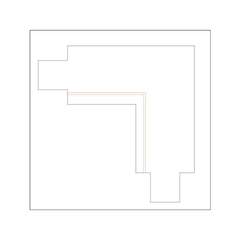 DOTLUX 3 Phasen - Eckverbinder 90°, links, schwarz - Dotlux - 3898 - SL