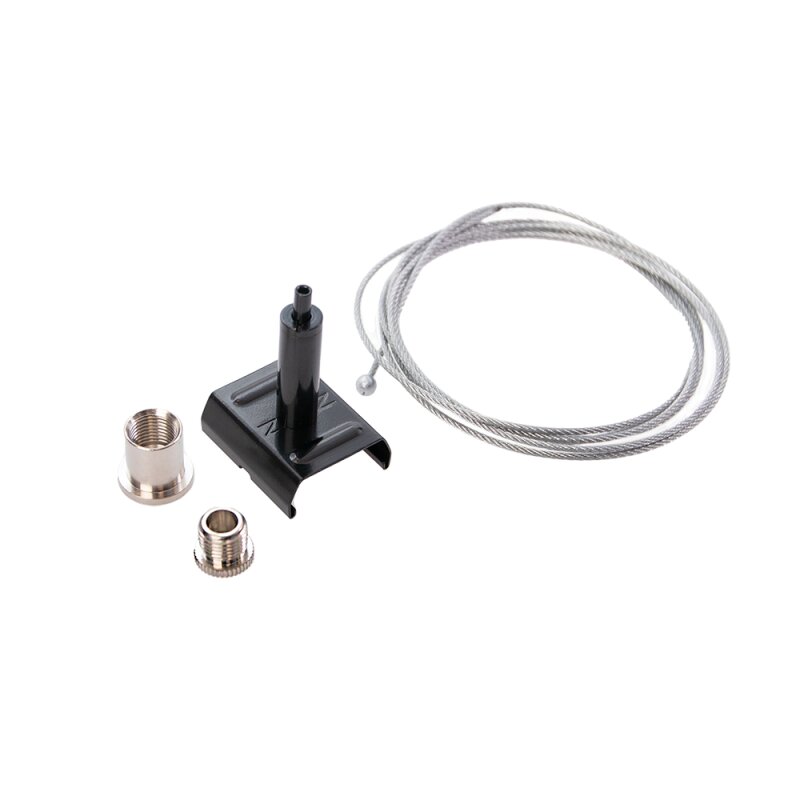 DOTLUX 3 Phasen - Schienenabhängungsset PRO, 1,5 m. Draht, schwarz - Dotlux - 5092 - S