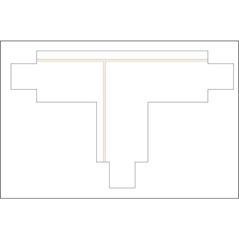 DOTLUX 3 Phasen - T - Verbinder, links 2, schwarz - Dotlux - 3899 - SL2