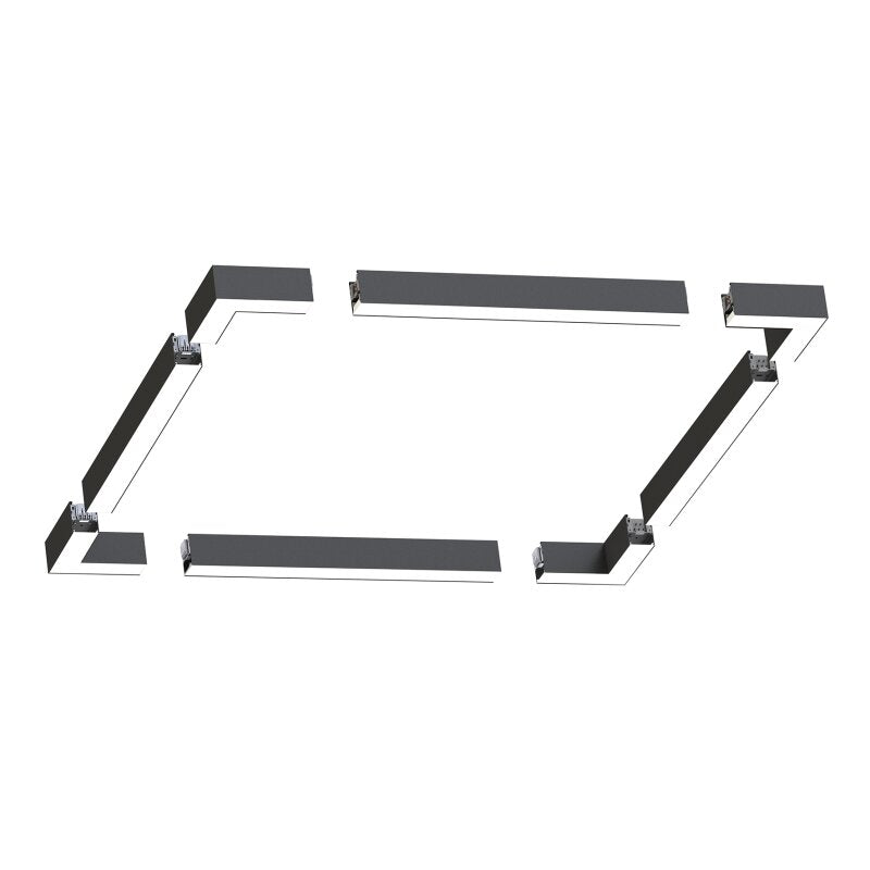 DOTLUX CONNECT Lineare LED - Leuchte Ecke Rechts 12W 4000K DALI - Dotlux - 6672 - 040080