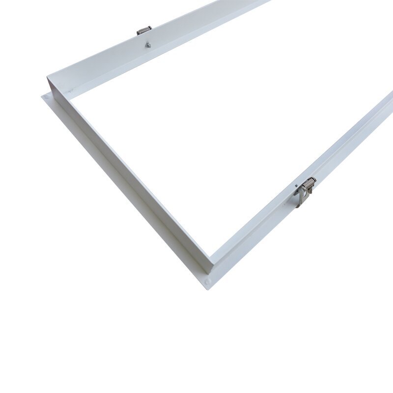 DOTLUX Einbaurahmen für LED - Panel 1195x295mm für Trockenbaudecke, pulverbeschichtet, weiß mit Clips - Dotlux - 2047 - 1