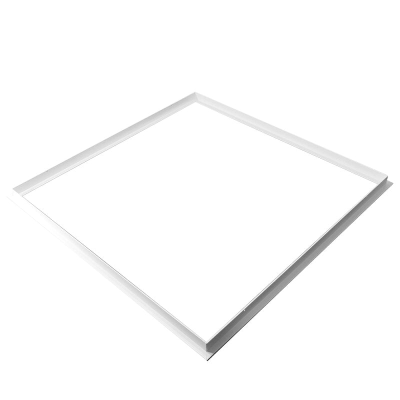 DOTLUX Einbaurahmen für LED - Panel 620x620 mm für Trockenbaudecke, pulverbeschichtet, weiß mit Clips - Dotlux - 2037 - 1