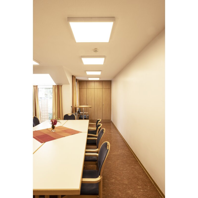DOTLUX LED - Aufbauleuchte PANELbig - ugr 395x395mm 24W COLORselect mit 4poligem Stecker für HCL inkl. Netzteil - Dotlux - 5793 - 099090
