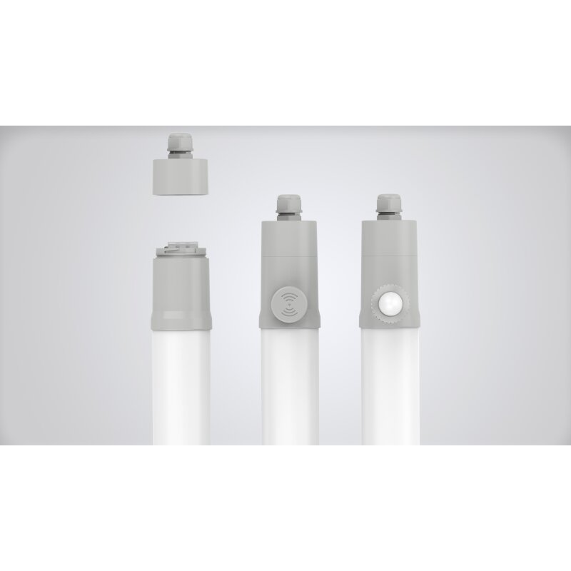 DOTLUX LED - Feuchtraumleuchte MISTRALsmart 22W/30W 4000K POWERselect IP65 1200mm durchverdrahtet - Dotlux - 5433 - 140150