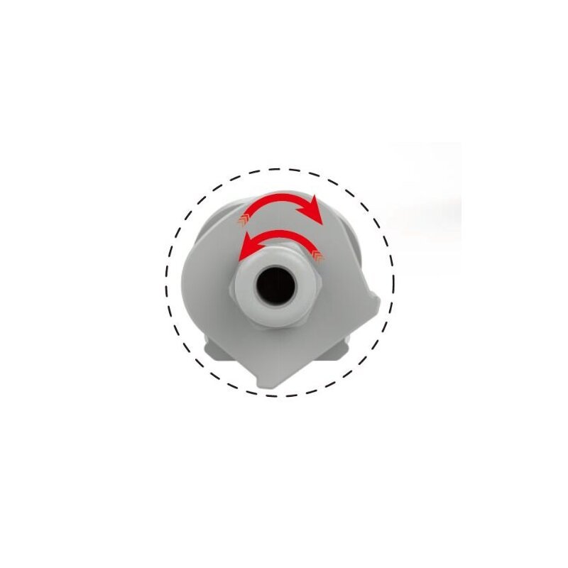 DOTLUX LED - Feuchtraumleuchte MISTRALsmart 22W/30W 4000K POWERselect IP65 1200mm durchverdrahtet - Dotlux - 5433 - 140150