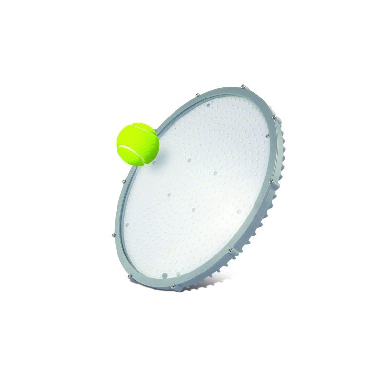 DOTLUX LED - Hallenstrahler LIGHTSHOWERevo - ball 110W 5000K gefrostete Abdeckung ballwurfsicher dimmbar DALI Made in Germany - Dotlux - 3642 - 050120FB