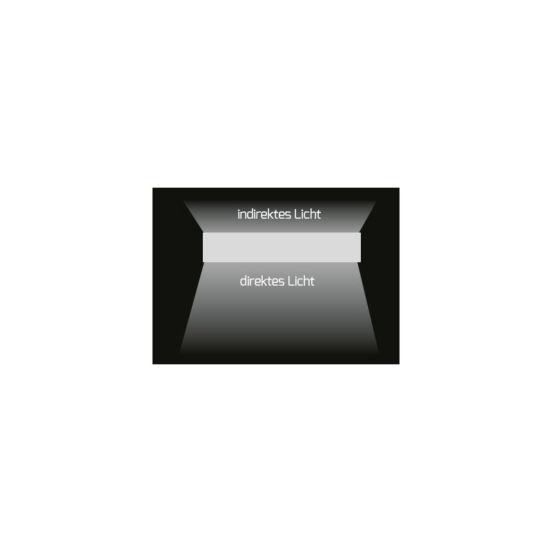 DOTLUX LED - Leuchte DISCugr Ø600mm 60W COLORselect DALI schwarz - Dotlux - 5201 - 199090
