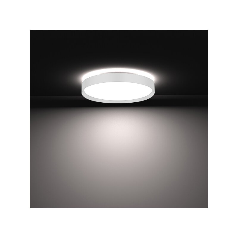 DOTLUX LED - Leuchte DISCugr Ø800mm 75W COLORselect und DALI weiß - Dotlux - 6264 - 099090