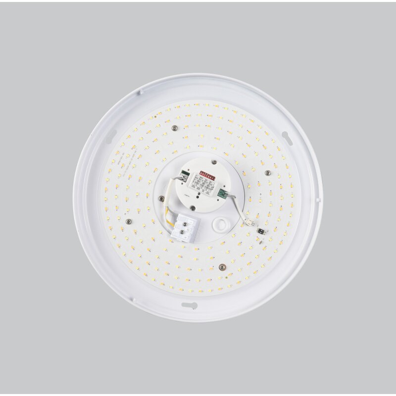 DOTLUX LED - Leuchte LUNAsilver - sensor Ø330mm 18W COLORselect IP44 - Dotlux - 3374 - 4FW160