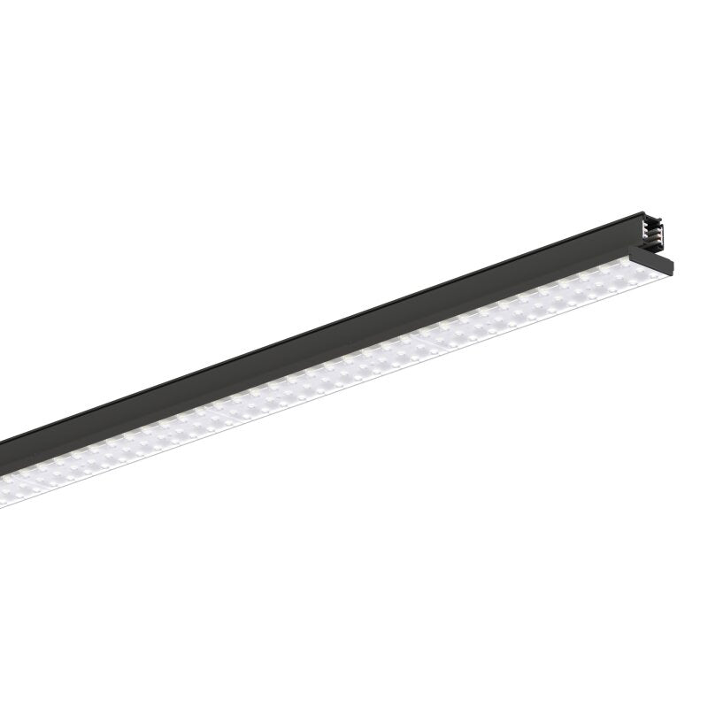 DOTLUX LED - Leuchteneinsatz LINEAtrack 1500mm 39 - 63W 3000K schwarz 90° - Dotlux - 5871 - 030090