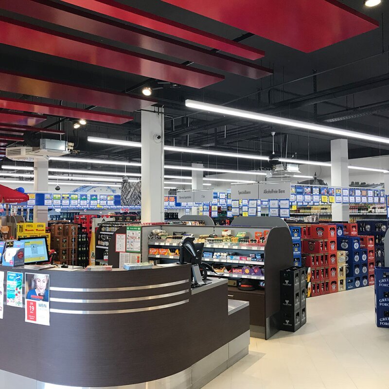 DOTLUX LED - Lichtbandsystem LINEAclick 50W 5000K breitstrahlend dimmbar DALI Made in Germany - Dotlux - 2813 - 450160