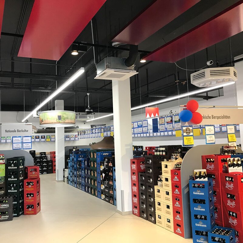 DOTLUX LED - Lichtbandsystem LINEAclick 50W 5000K engstrahlend dimmbar DALI Made in Germany - Dotlux - 2814 - 350045