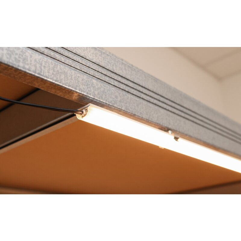 DOTLUX LED - Regalleuchte RETAILO 900mm 9W 24V 3000K inkl.Netzteil Plug&Play Set 4 Stück - Dotlux - 600175