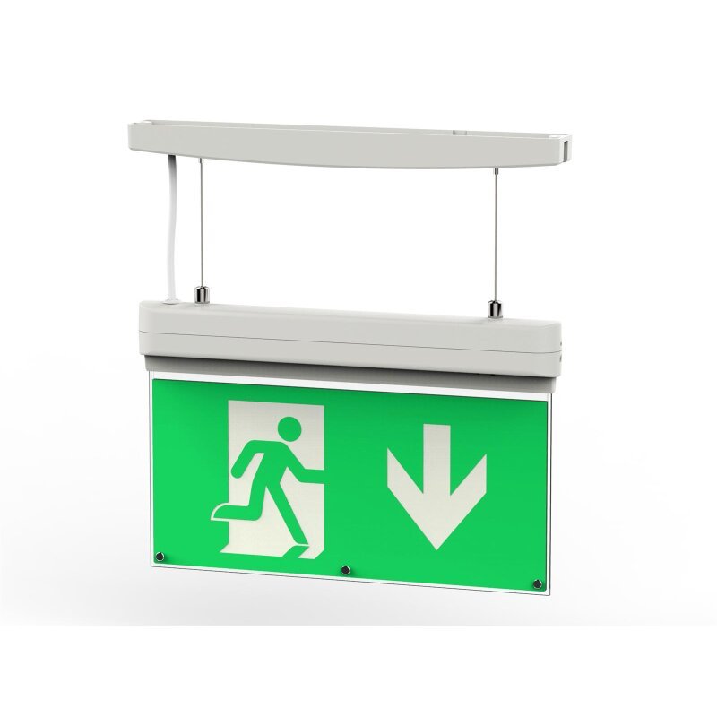 DOTLUX LED - Rettungsleuchte EXITmulti, 2W 6000K inkl.6 Piktogrammen 3h Betrieb. Li - FEPO4 autom. Selbsttest - Dotlux - 3177 - 160120