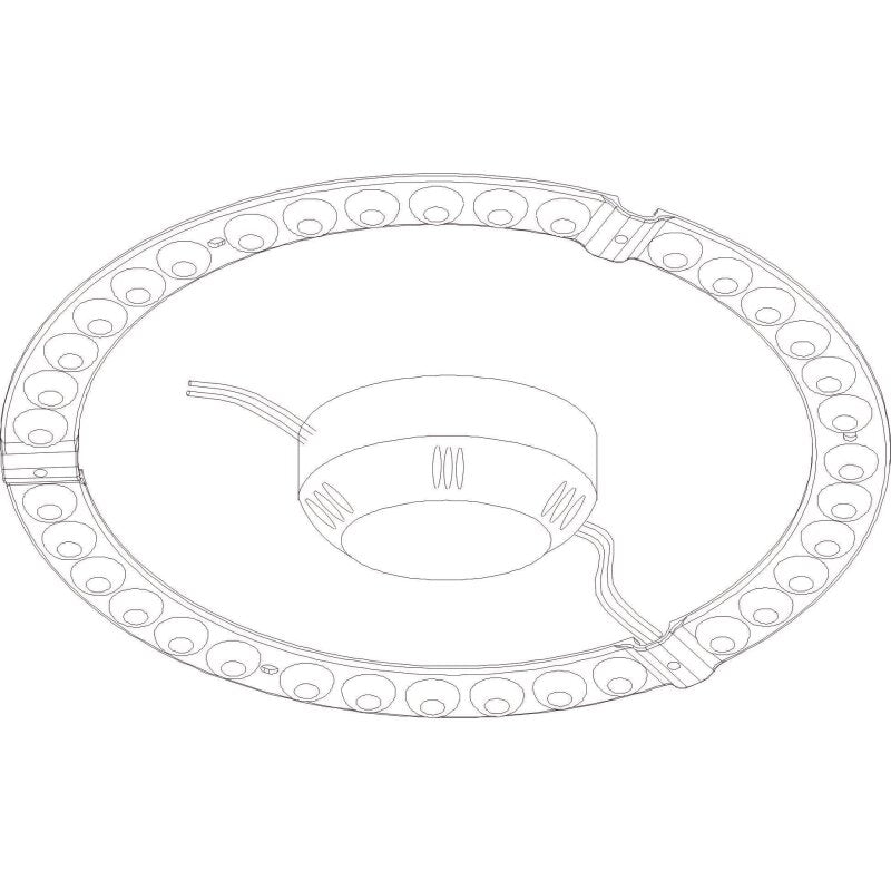 DOTLUX LED Sanierungsleuchte QUICK - FIXadapt 18W 4000K - Dotlux - 4858 - 040170