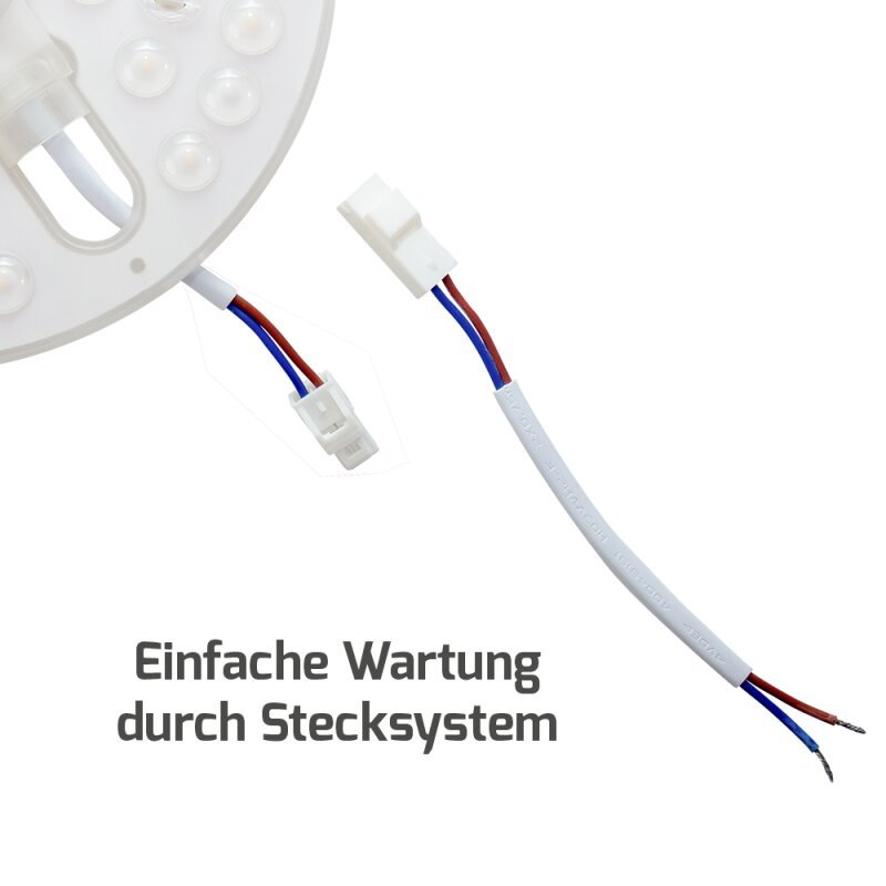 DOTLUX LED - Sanierungsleuchte QUICK - FIXplus 8W 3000K - Dotlux - 3376 - 130170