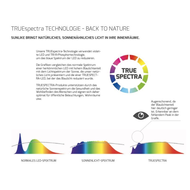 DOTLUX LED - Stehleuchte ASSISTsunlike 60W CRI95 5500K dimmbar - Dotlux - 5227 - 155075