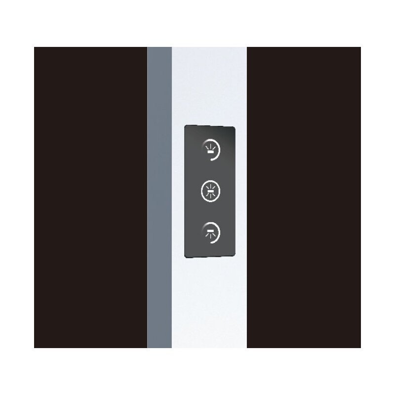 DOTLUX LED - Stehleuchte STYLEbutler 80W 4000K tageslichtabhängige Dimmung silber - Dotlux - 5248 - 040080