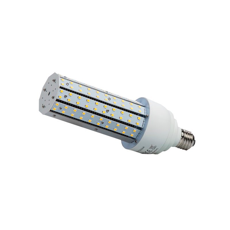 DOTLUX LED - Straßenlampe RETROFITastrodim E27 18 Watt warmweiß 135 SMD 2835 LED's einseitig abstrahlend 270° - Dotlux - 3082 - 027270T