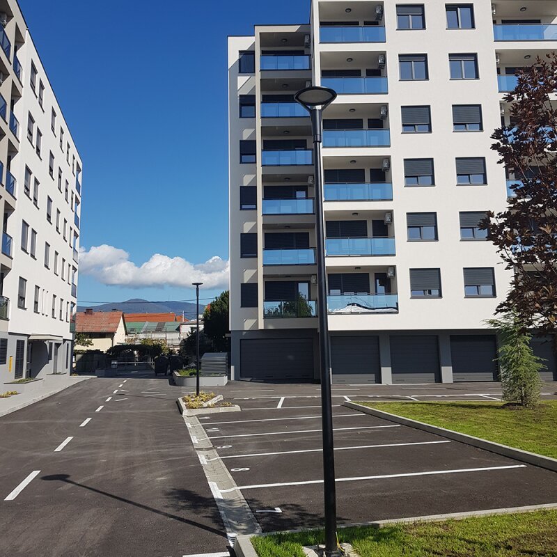 DOTLUX LED - Strassenleuchte PLAZA 100W 3000K 1 - 10V dimmbar POWERselect - Dotlux - 5155 - 130155