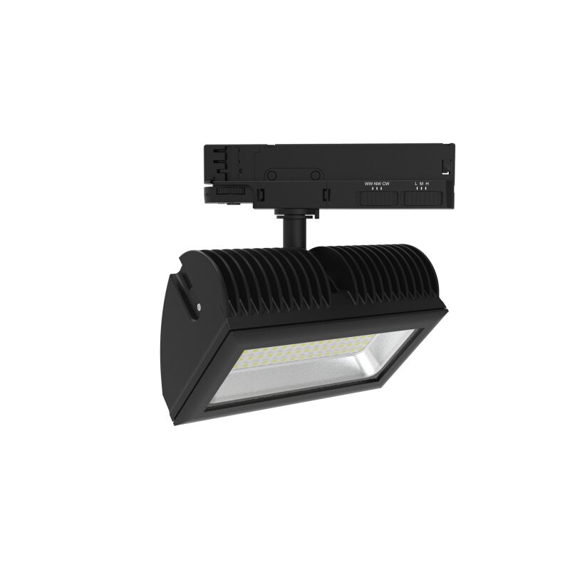DOTLUX LED - Tracklight FLEXAtrack max.32W POWERselect & COLORselect 100° schwarz - Dotlux - 5773 - 099100