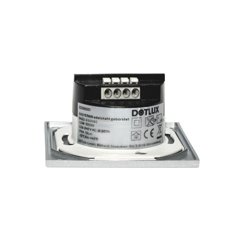 DOTLUX LED - Treppenleuchte EASYSTAIR 1,5 W 3000K silber - Dotlux - 5423 - 030080