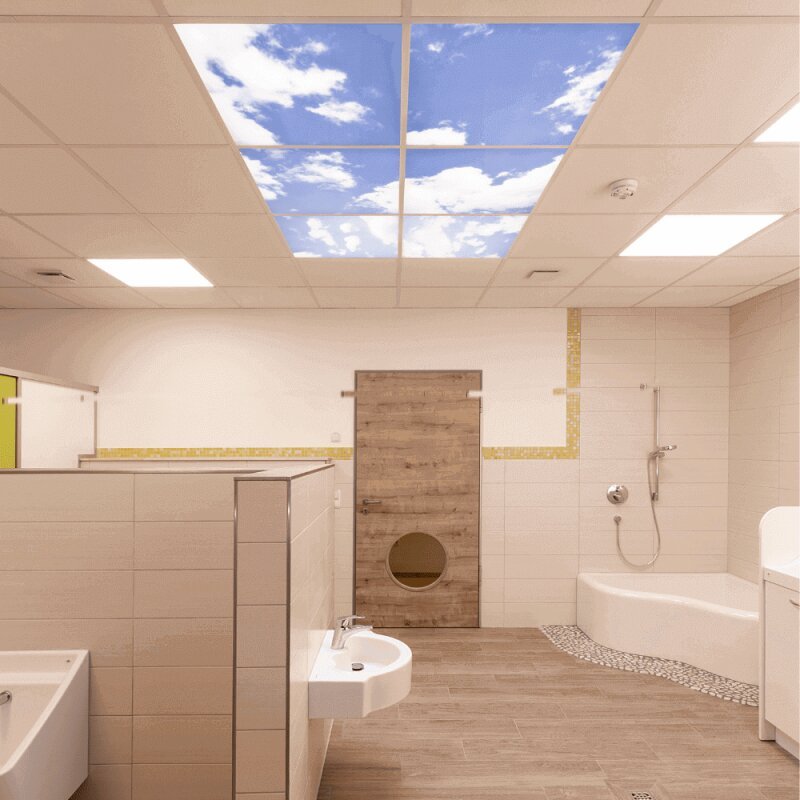 DOTLUX Motivplatte SKYLIGHT für Einbaupanels Motiv 5 Raster 1x1 für 620x620 - Dotlux - M05 - 01010620