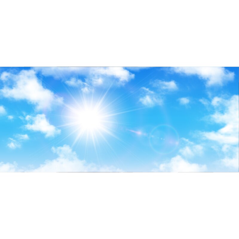 DOTLUX Motivplatte SKYLIGHT für Einbaupanels Motiv 6 Raster 1x1 für 620x620 - Dotlux - M06 - 01010620