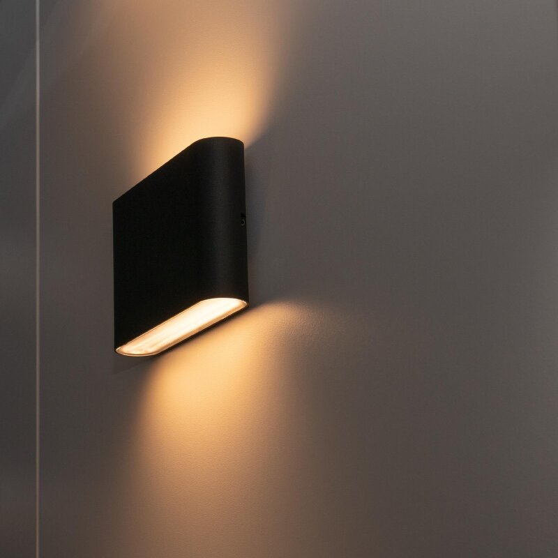 DOTLUX Wandleuchte FLASK 6W 3000K schwarz - Dotlux - 5298 - 030030