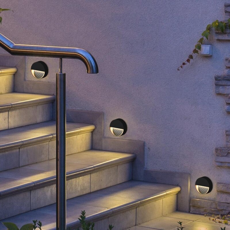 DOTLUX Wandleuchte GUIDEround 8W 3000K - Dotlux - 5303 - 030070