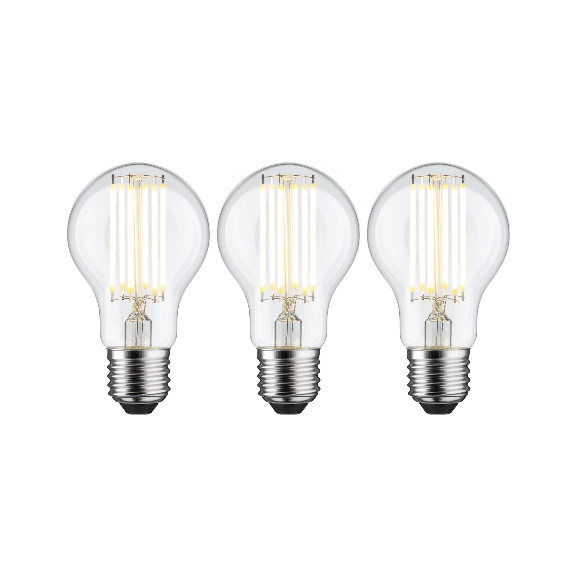 Eco - Line LED Birne 3er - Pack 1055lm 5W 3000K Klar - Paulmann - 29220