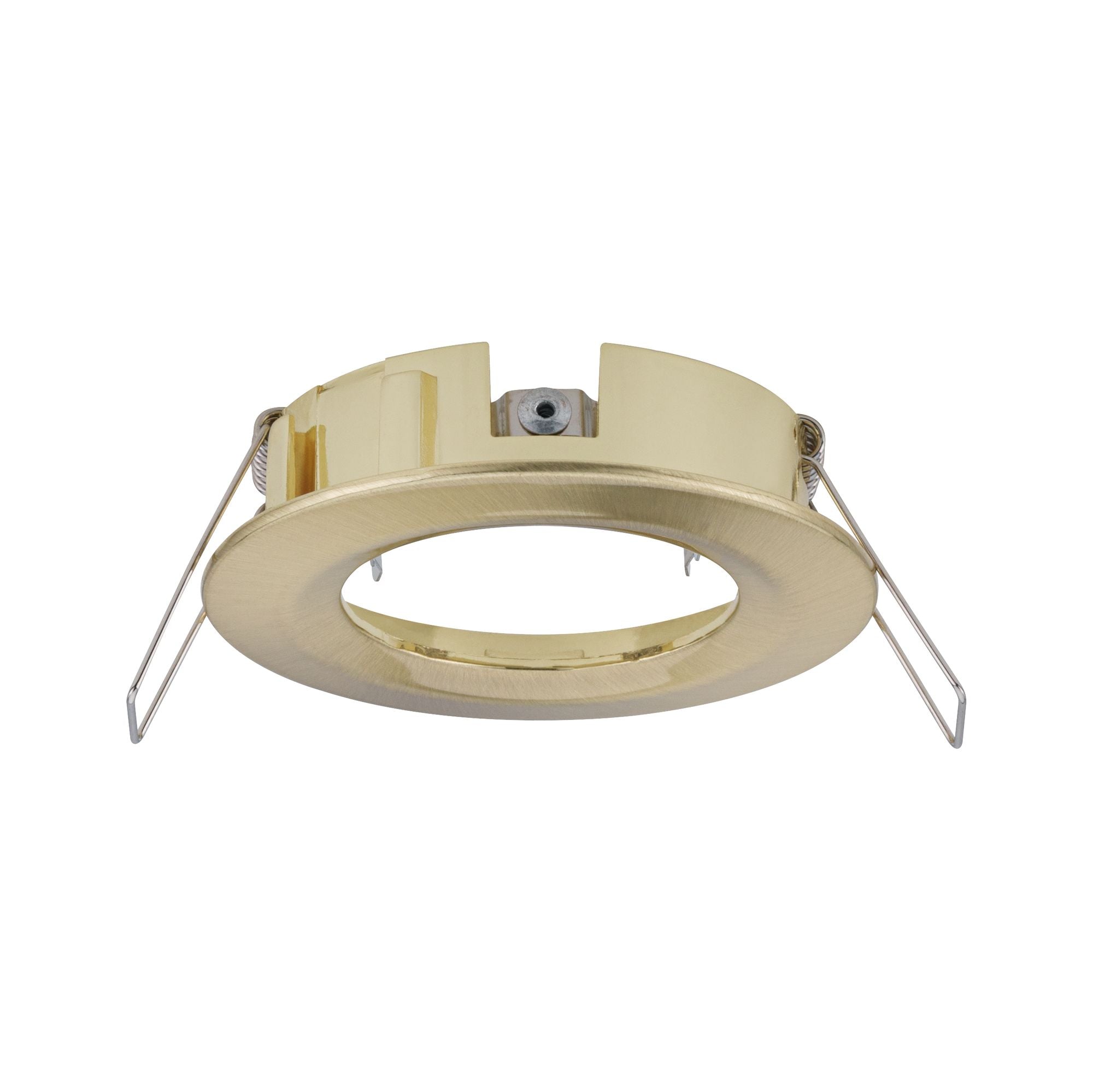 Einbauleuchte Choose Basisset starr IP44 rund 78mm max. 3x10W 230V dimmbar Messing gebürstet - Paulmann - 92483