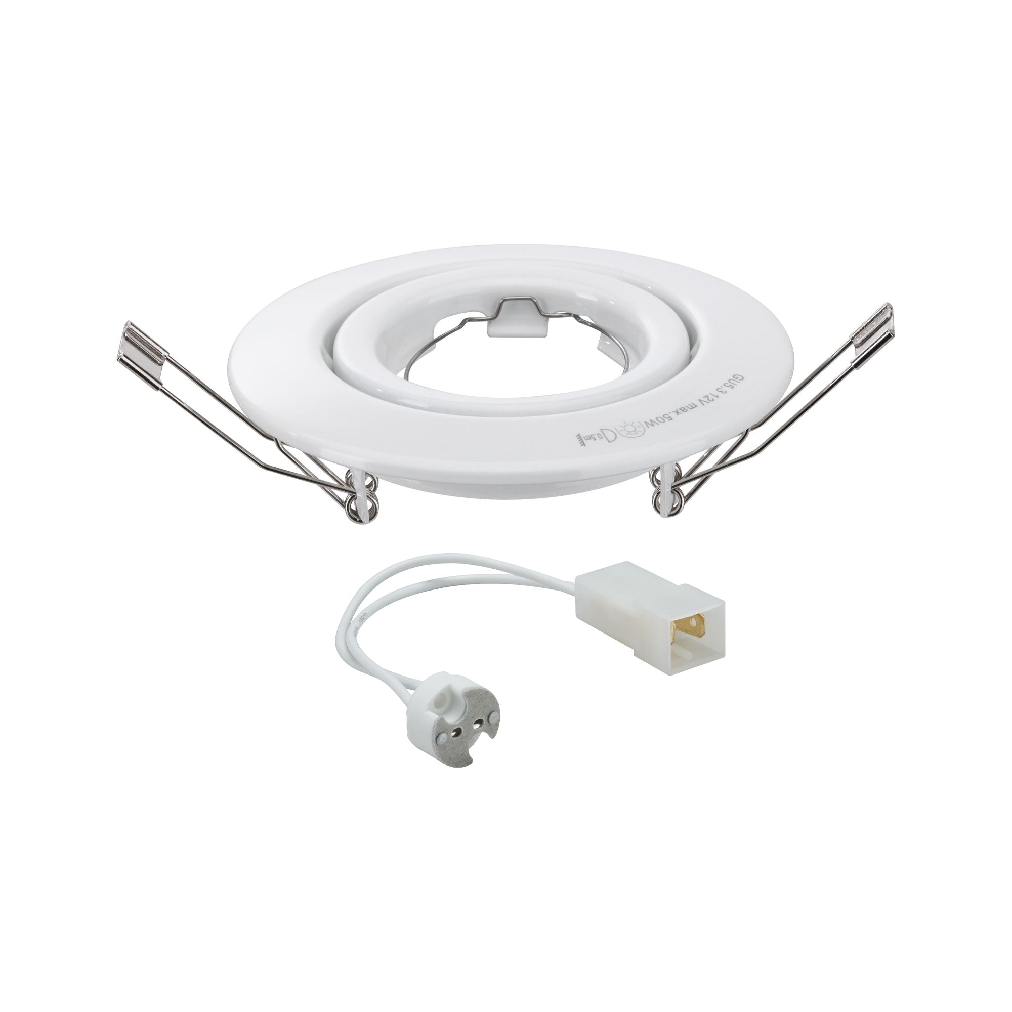 Einbauleuchte Quality schwenkbar rund 110mm 20° GU5,3 max. 50W 12V dimmbar Weiß - Paulmann - 98971