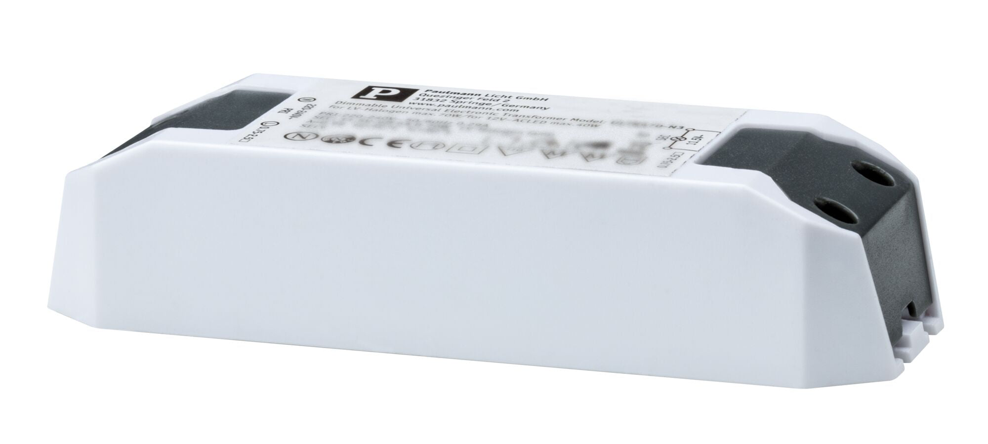 Elektroniktrafo Elektroniktrafo Halogen+LED max. 0 - 65W 220 - 240/12V 65VA Weiß - Paulmann - 97767