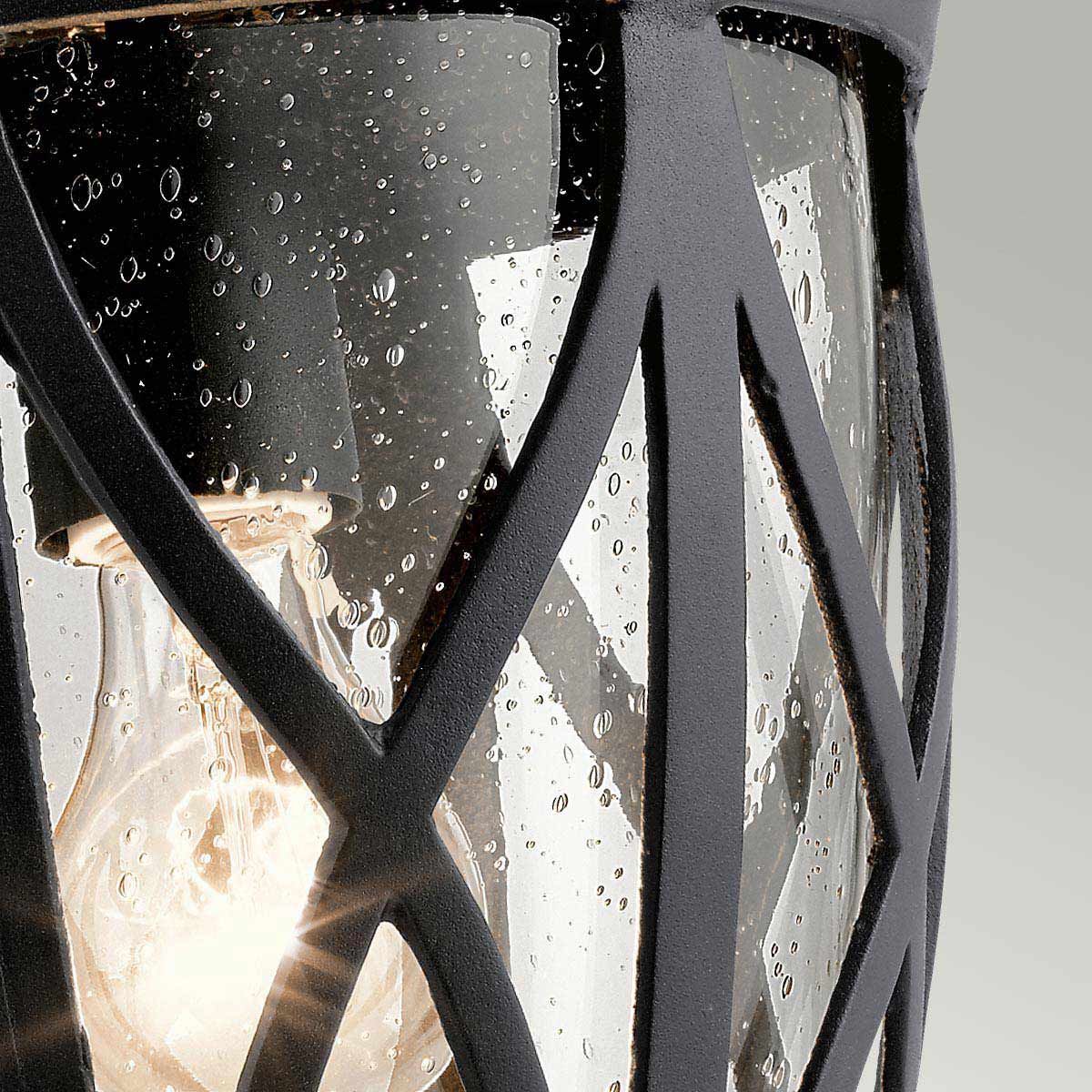 Admirals Cove Wandlaterne, 1 Licht, groß, Strukturschwarz - Elsteadlighting - KL - ADMIRALS - COVE - L