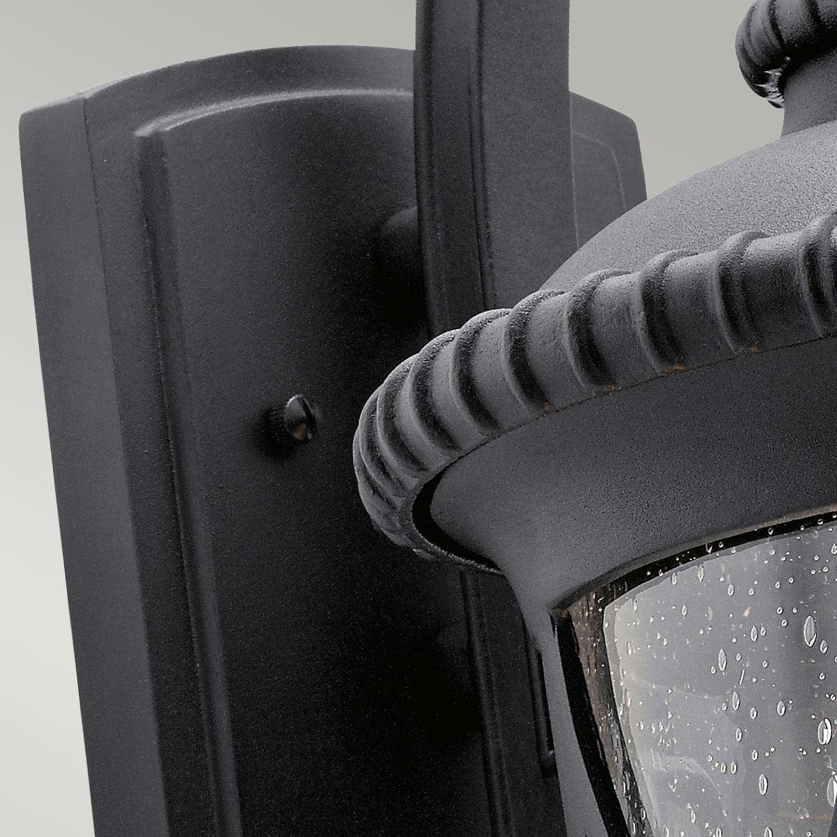 Admirals Cove Wandlaterne, 1 Licht, groß, Strukturschwarz - Elsteadlighting - KL - ADMIRALS - COVE - L