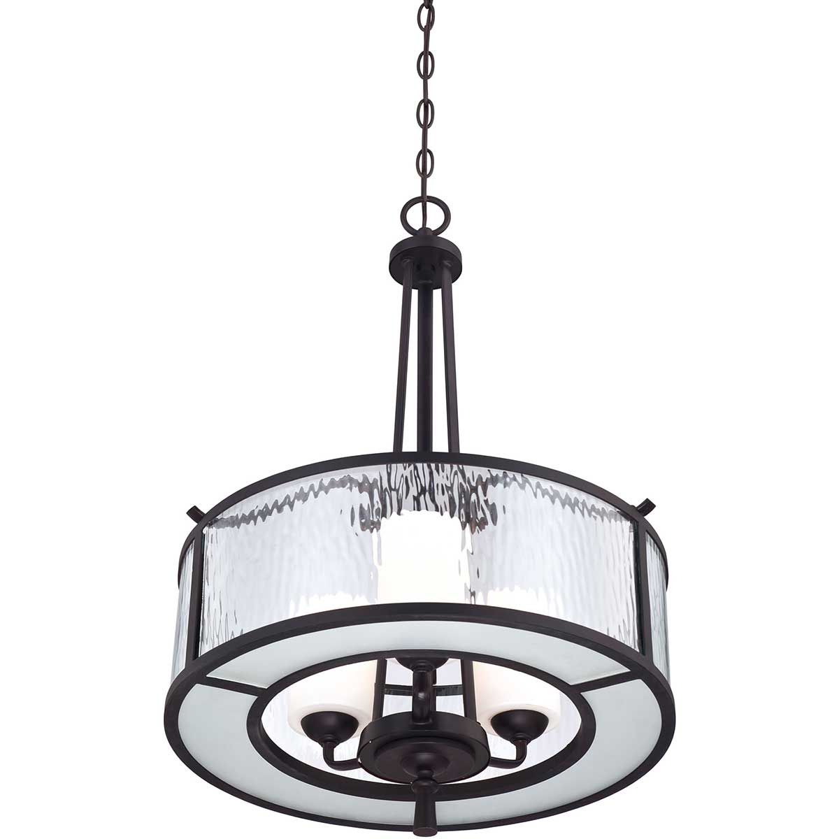 Adonis 3-flammige Pendelleuchte - Dunkle Kirsche - Elsteadlighting - leuchtengrosshandel24