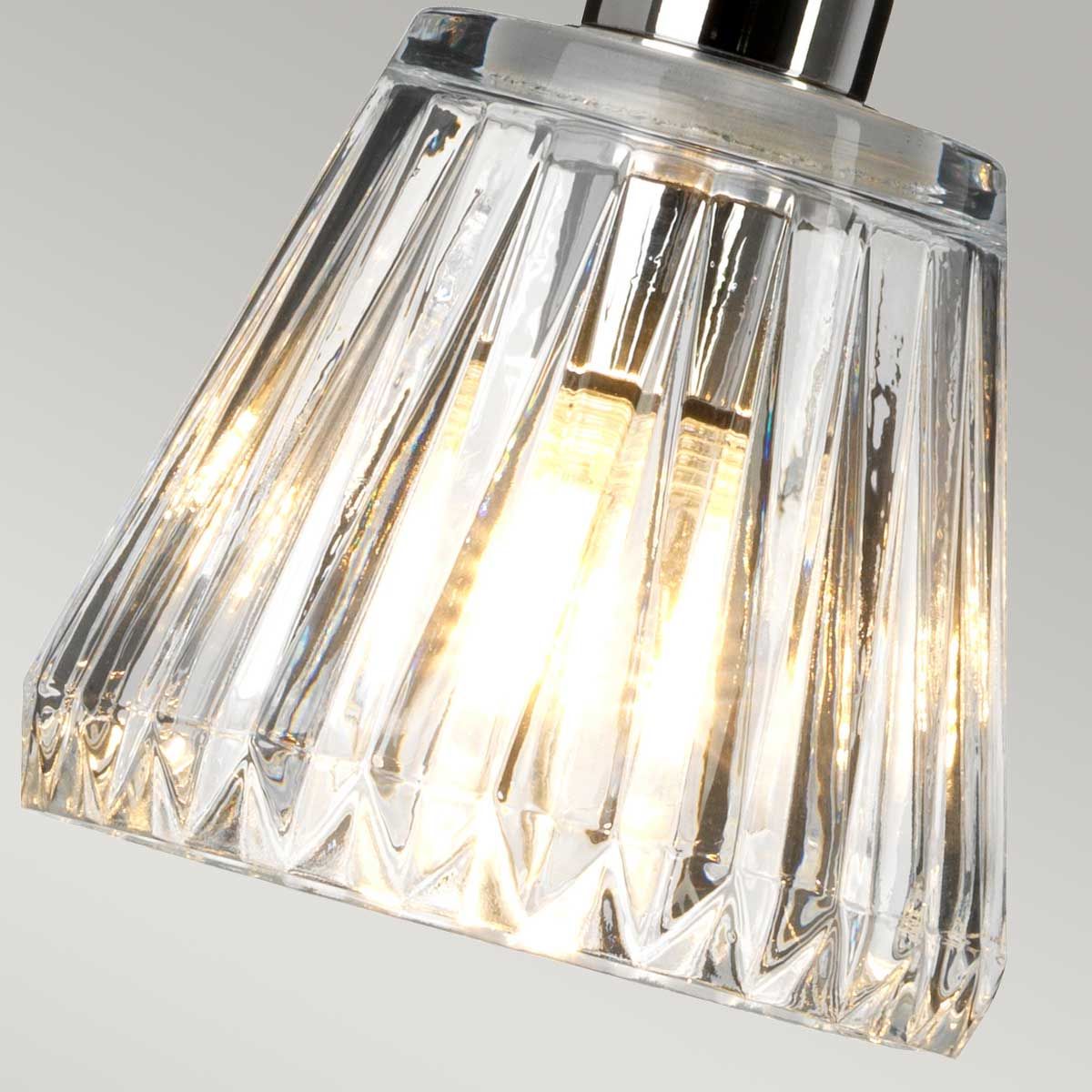 Agatha 1-flammige Pendelleuchte - Poliertes Chrom - Elsteadlighting - leuchtengrosshandel24