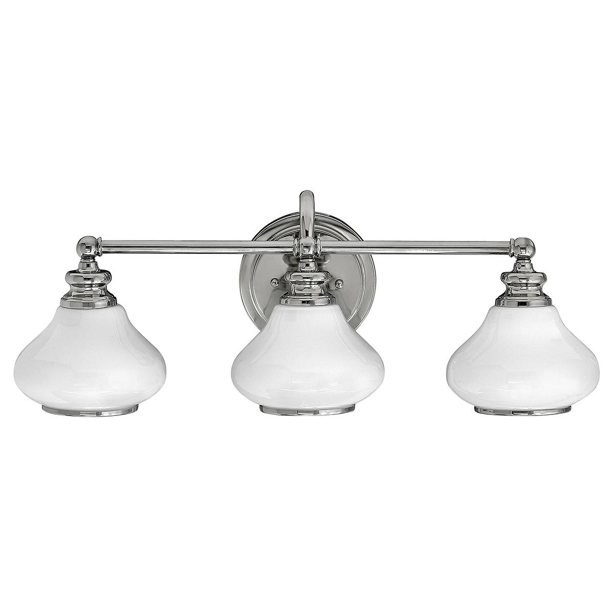 Ainsley 3-flammige Wandleuchte - Poliertes Chrom - Elsteadlighting - leuchtengrosshandel24