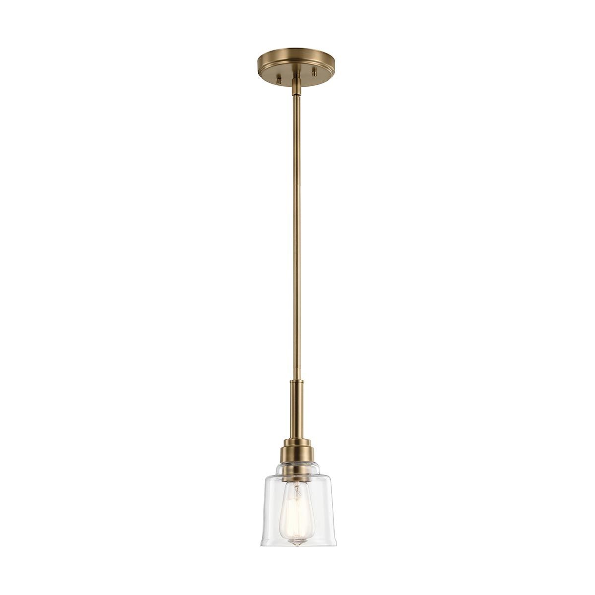 Aivian 1-flammige Pendelleuchte - Verwittertes Messing - Elsteadlighting - leuchtengrosshandel24