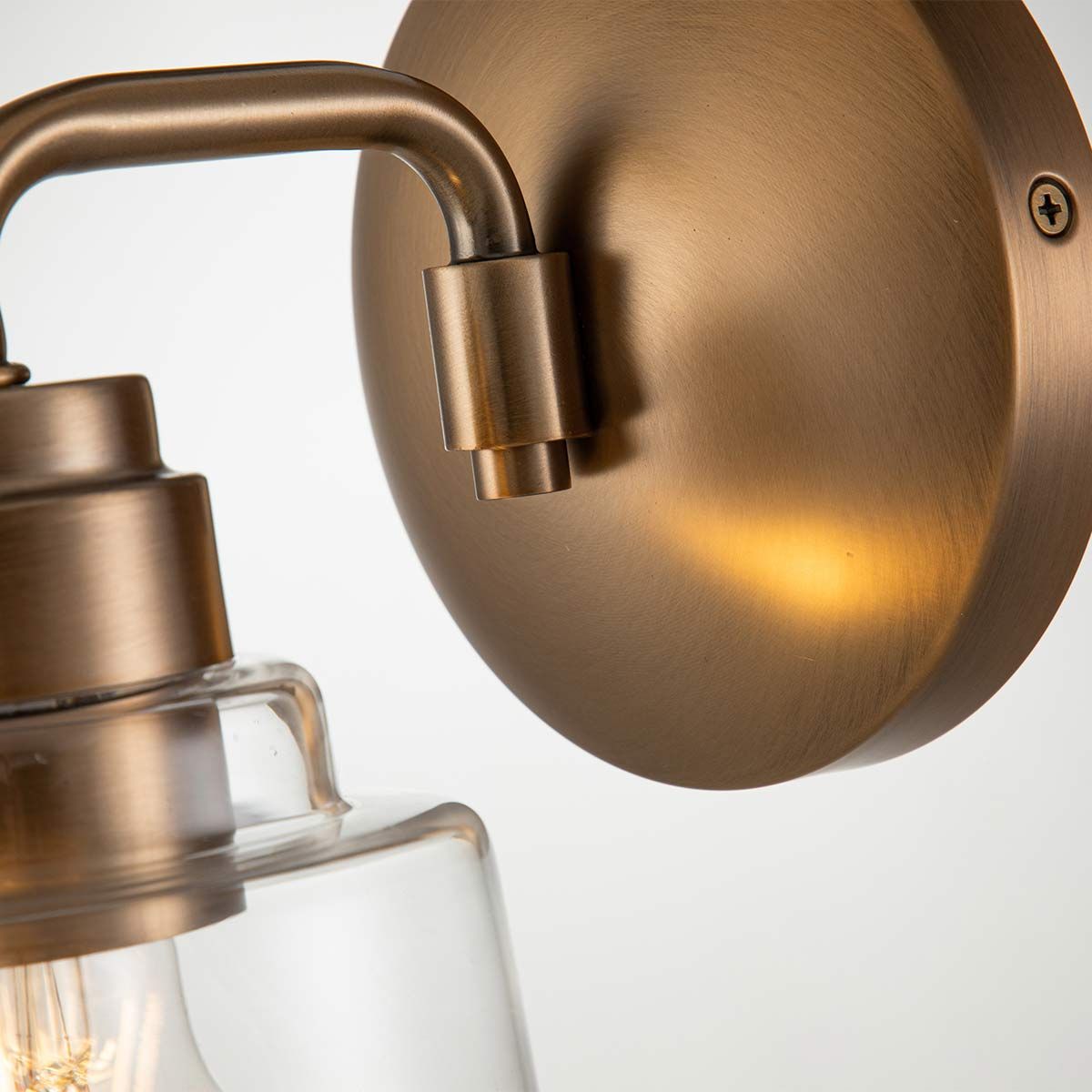 Aivian 1-flammige Wandleuchte - Verwittertes Messing - Elsteadlighting - leuchtengrosshandel24