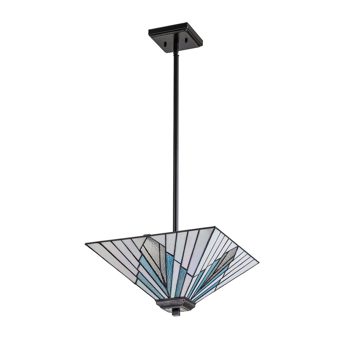 Alderley 2lt Trio-Mount-Pendelleuchte - Vintage Bronze - Elsteadlighting - leuchtengrosshandel24