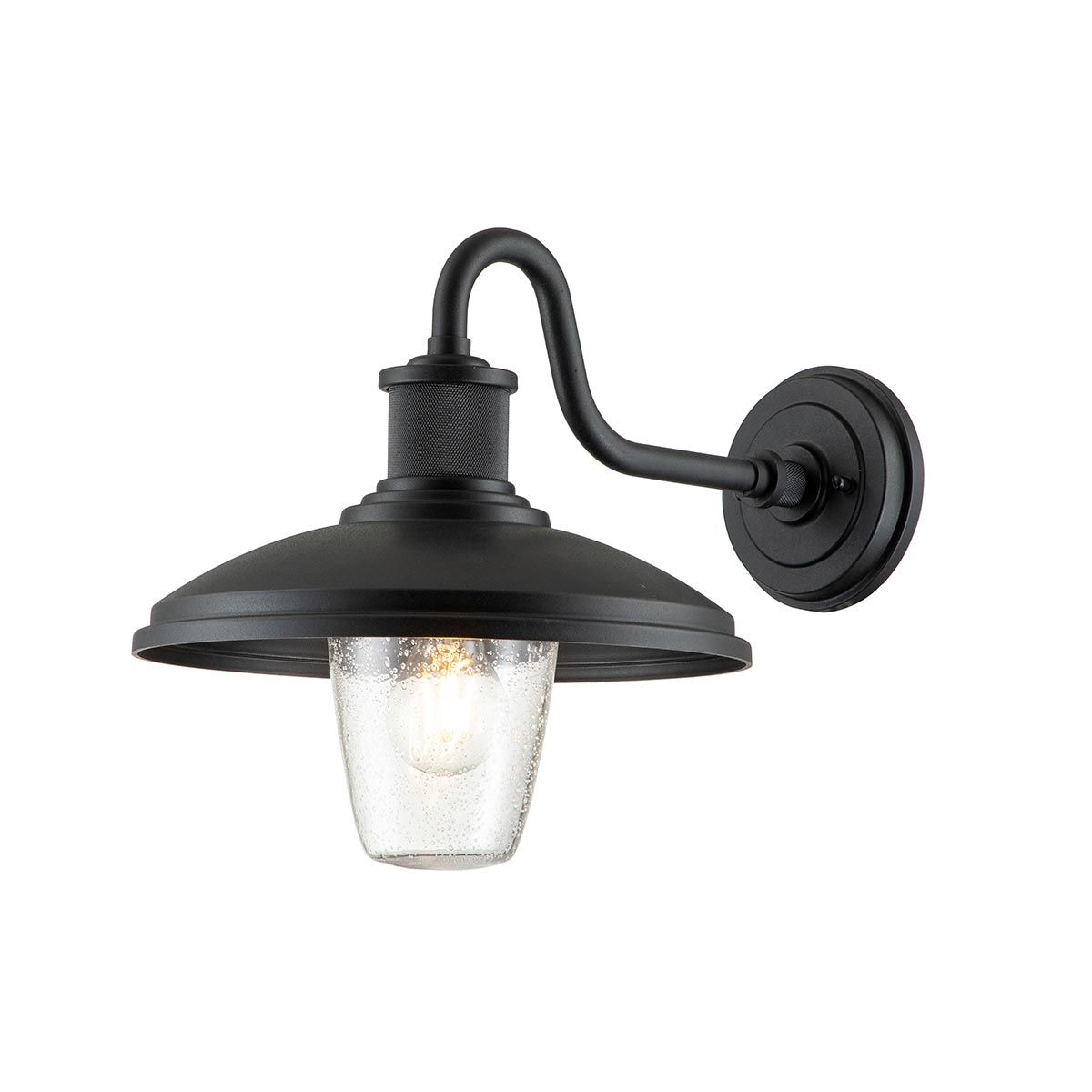 Allenbury Wandlaterne, 1 Licht, mittelgroß, strukturiertes Schwarz - Elsteadlighting - KL - ALLENBURY2 - M - BKT