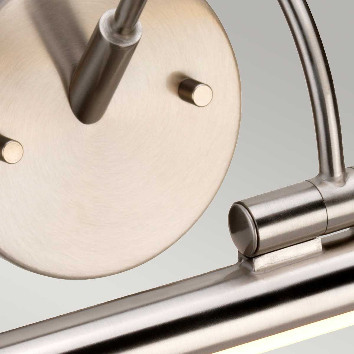 Alton 1-flammige große LED-Bilderleuchte, gebürstetes Nickel - Elsteadlighting - leuchtengrosshandel24